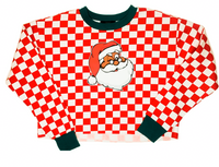 Carrington Claus Crop Crewneck - Adult